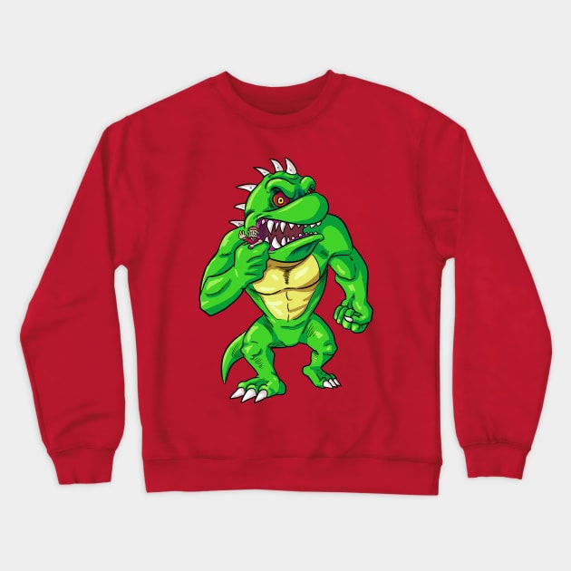 Lizzie- Rampage Crewneck Sweatshirt by Orangeblitz